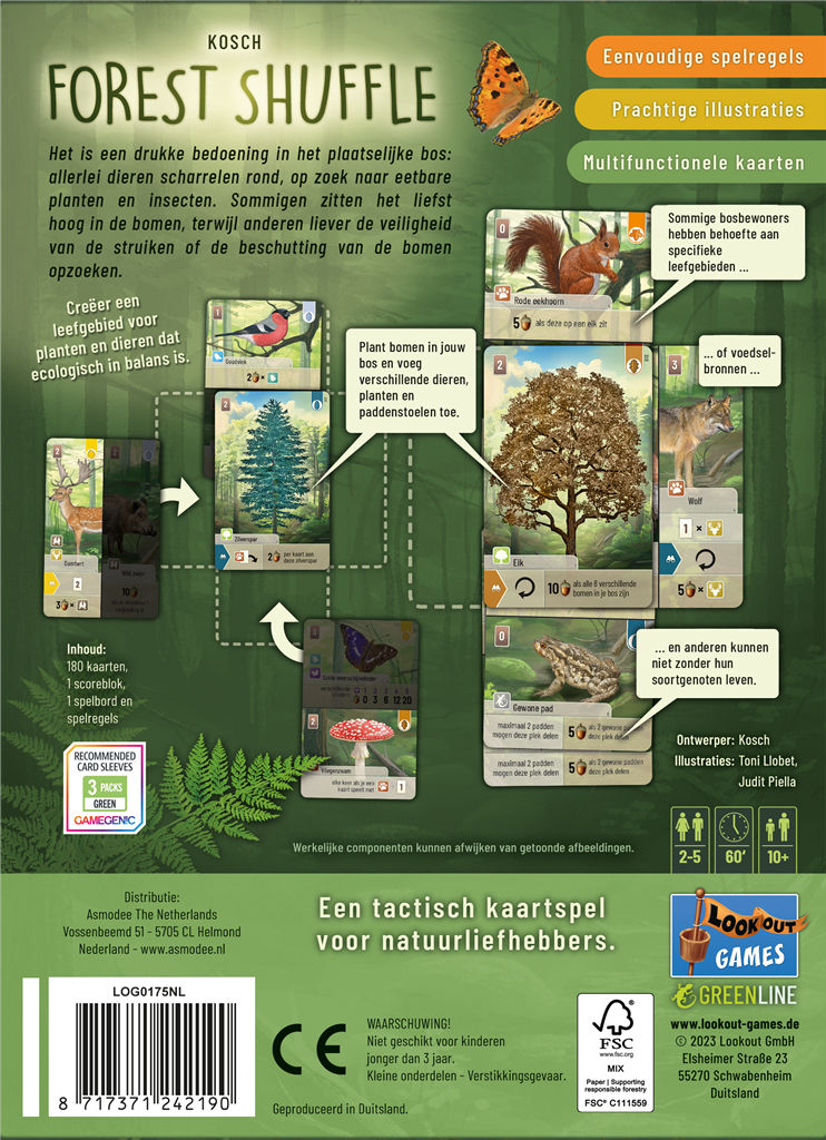 Forest Shuffle NL - Bordspel