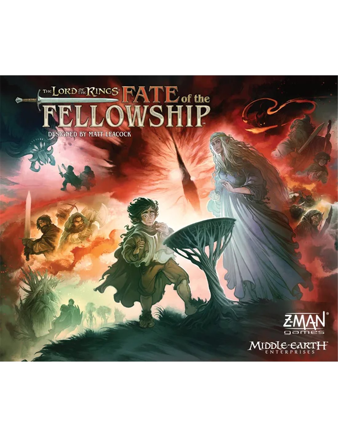 The Lord of the Rings: Fate of the Fellowship - Bordspel