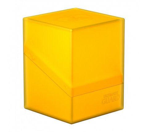 Ultimate Guard Boulder Deck Case 100+ Amber - Deckbox