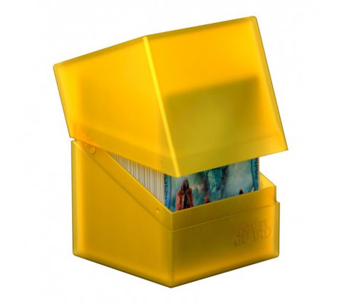 Ultimate Guard Boulder Deck Case 100+ Amber - Deckbox