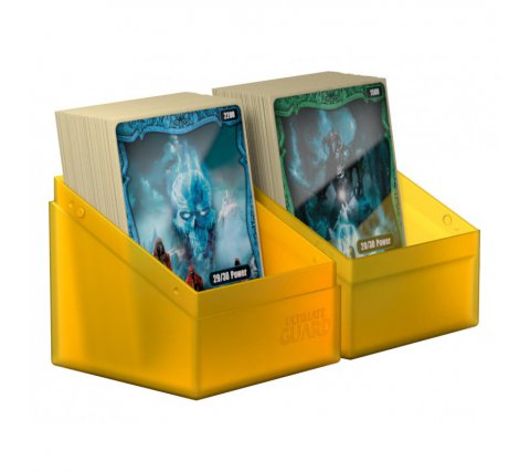 Ultimate Guard Boulder Deck Case 100+ Amber - Deckbox
