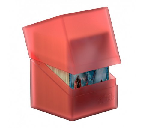 Ultimate Guard Boulder Deck Case 100+ Ruby - Deckbox