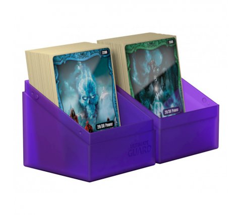 Ultimate Guard Boulder Deck Case 100+ Amethyst - Deckbox