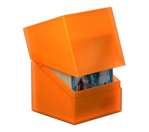 Ultimate Guard Boulder Deck Case 100+ Poppy Topaz - Deckbox