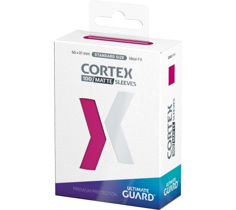 Ultimate Guard Matte Cortex Sleeves: Pink (100 pieces)
