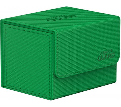 Ultimate Guard SideWinder 100+ XenoSkin Monocolor Green - Deckbox
