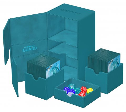 Ultimate Guard Twin Flip'n'Tray 200+ Petrol - Deckbox