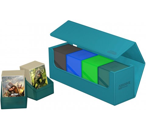 Ultimate Guard Arkhive 400+ XenoSkin Monocolor Petrol - Deckbox