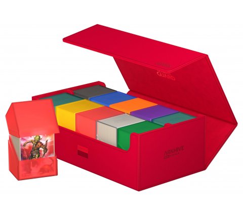 Ultimate Guard Arkhive 800+ XenoSkin Monocolor Red - Deckbox