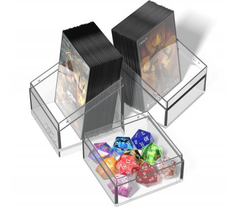 Ultimate Guard Boulder'n'Tray Deck Case 100+ Clear - Deckbox