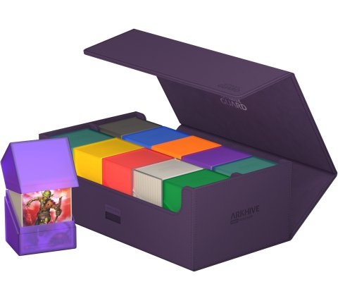 Ultimate Guard Arkhive 800+ XenoSkin Monocolor Purple - Deckbox