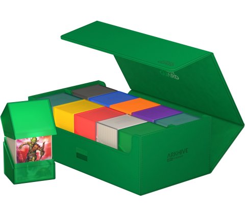 Ultimate Guard Arkhive 800+ XenoSkin Monocolor Green - Deckbox