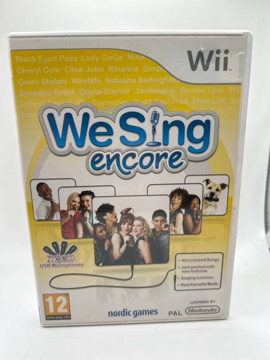 We Sing Encore - Wii