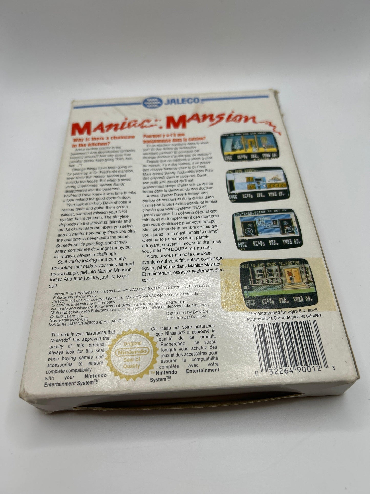 Maniac Mansion [Boxed No Manual] - NES