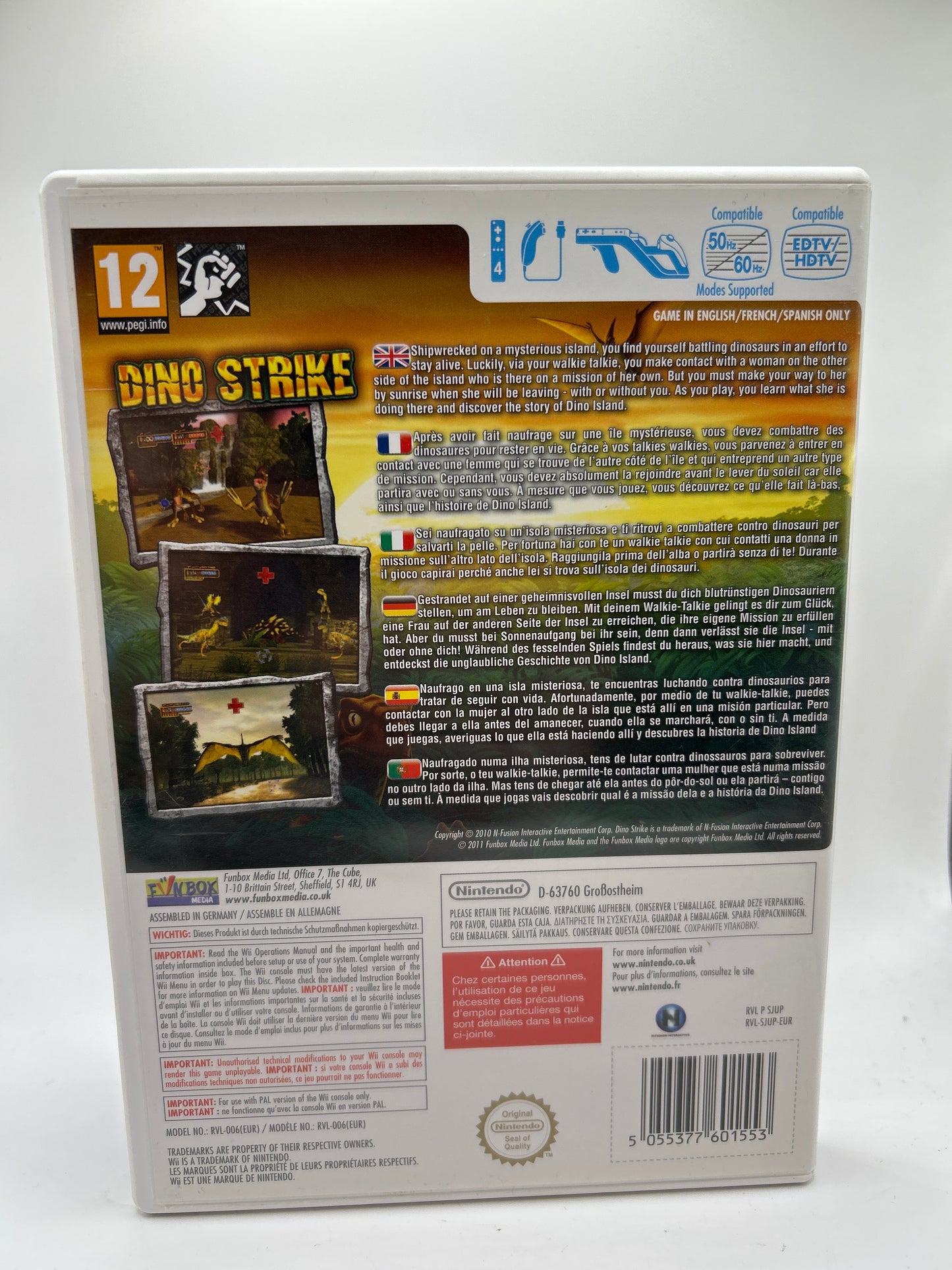 Dino Strike [Gebruikt] - Wii