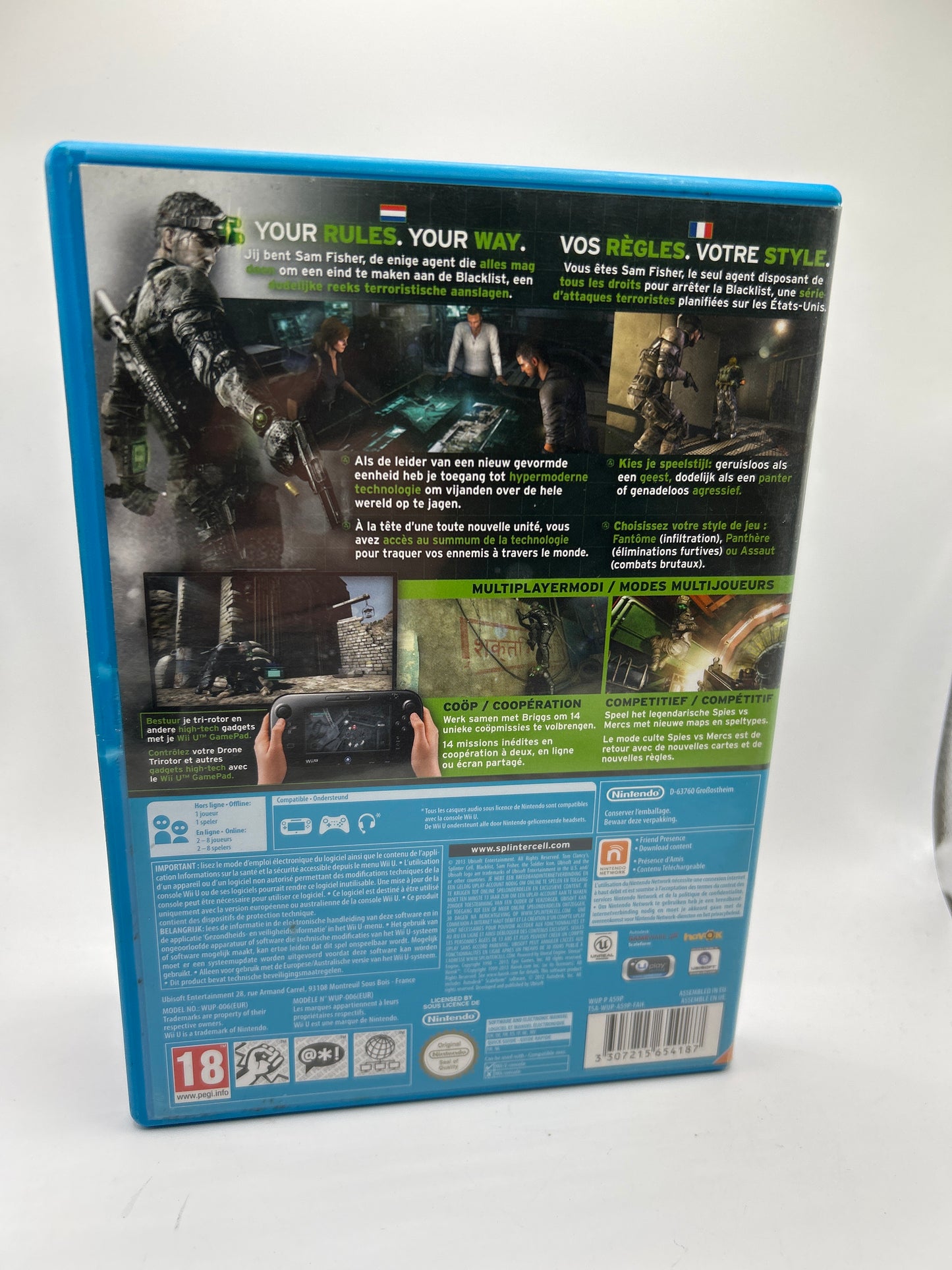 Tom Clancy's Splinter Cell : Liste noire - Wii u