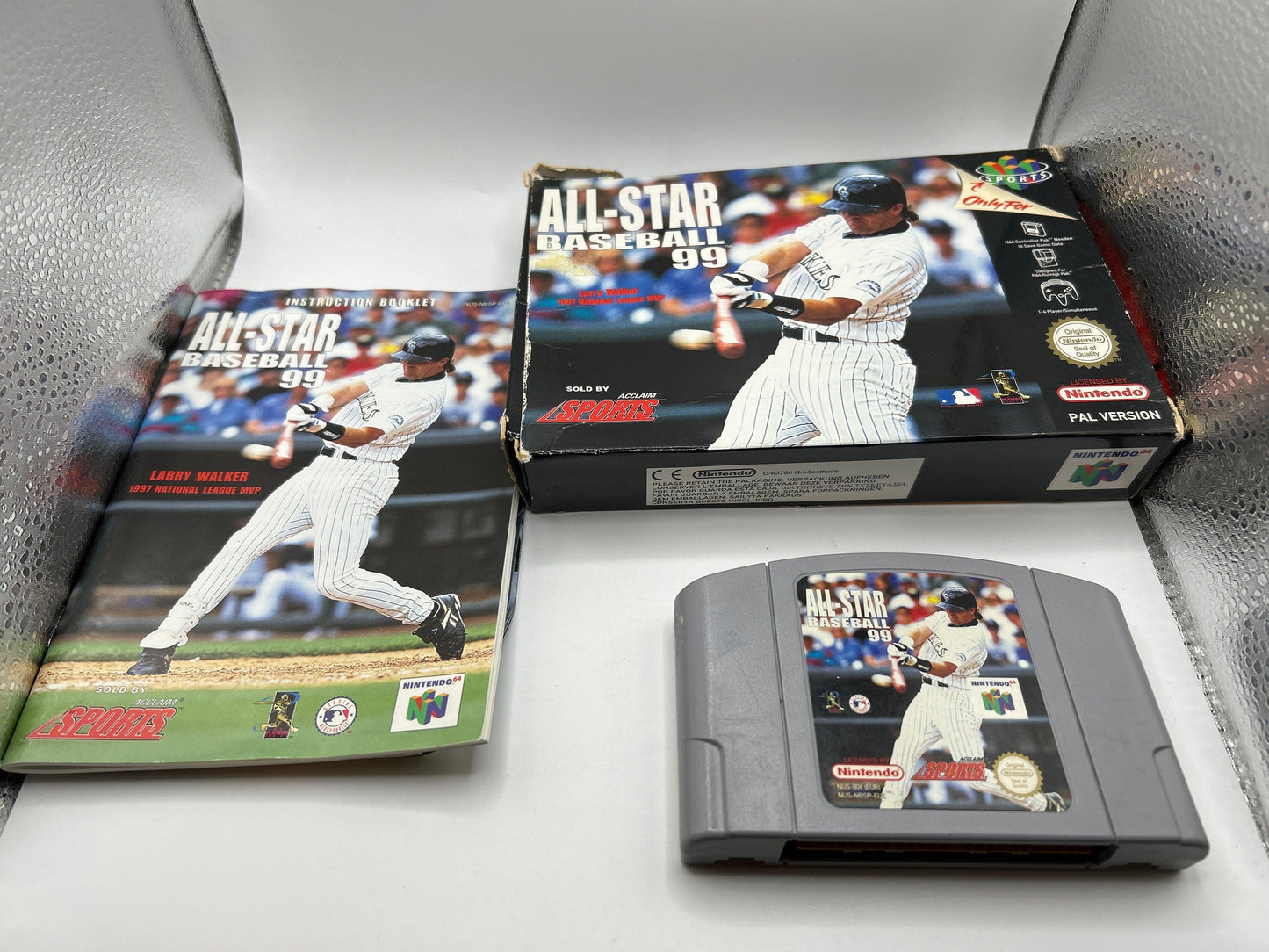 All-Star Baseball 99 [Bad][CIB] - Nintendo 64