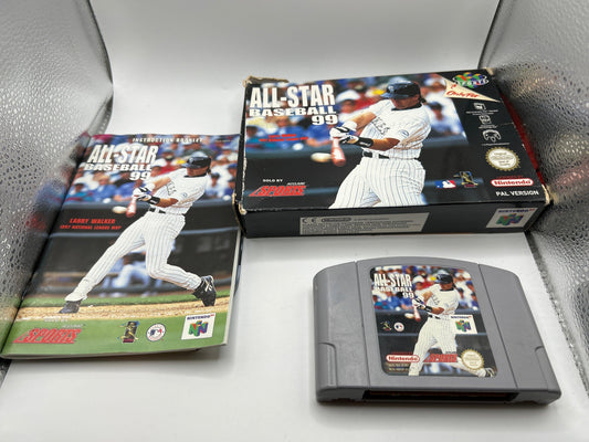 All-Star Baseball 99 [Bad][CIB] – Nintendo 64