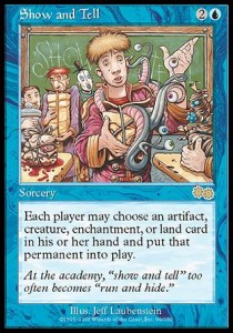 Show and Tell - Urza's Saga (Rare) [USG-96]
