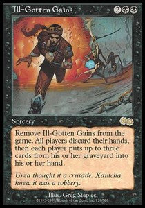 Ill-Gotten Gains - Urza's Saga (Rare) [USG-138]