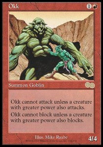 Okk - Urza's Saga (Rare) [USG-204]