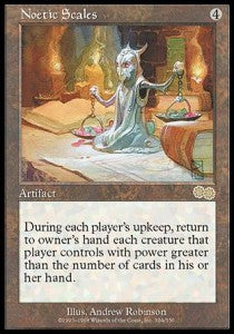 Noetic Scales - Urza's Saga (Rare) [USG-304]