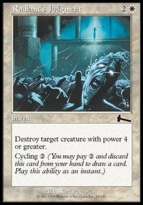 Radiant's Judgment - Urza's Legacy (Common) [ULG-22]