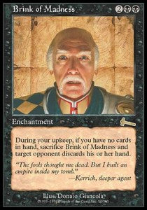 Brink of Madness - Urza's Legacy (Rare) [ULG-50]
