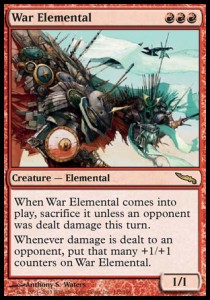 War Elemental - Mirrodin (Rare) [MRD-112]