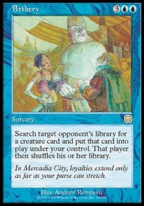 Bribery - Mercadian Masques (Rare) [MMQ-62]