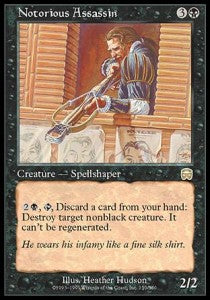 Notorious Assassin - Mercadian Masques (Rare) [MMQ-150]