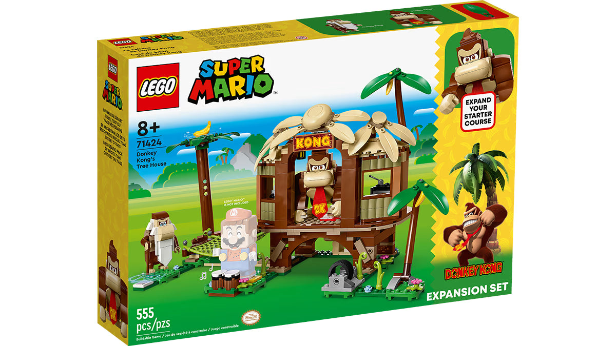 Super Mario Lego - Donkey Kong Expansion Set Tree House