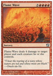 Flame Wave - Ninth Edition (Uncommon) [9ED-182]