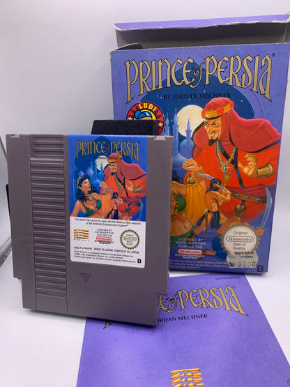 Prince of Persia (CIB) (Sticker op case) - NES