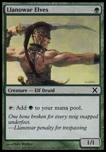 Llanowar Elves - Tenth Edition (Common) [10E-274]