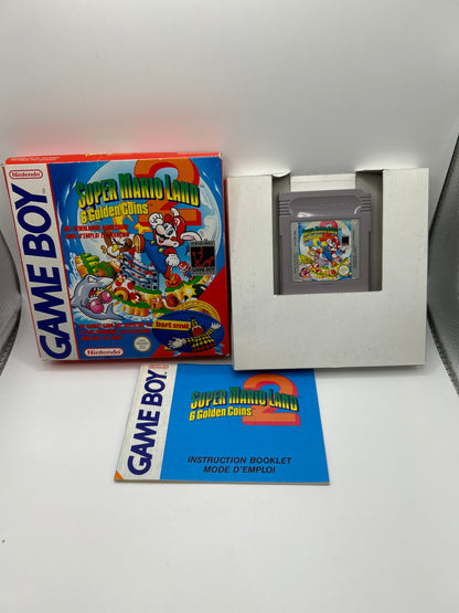 Super Mario Land 2: 6 Golden Coins - Gameboy CIB