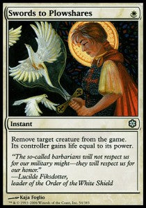 Swords to Plowshares - Coldsnap Theme Decks (Uncommon) [CSPTD-7]