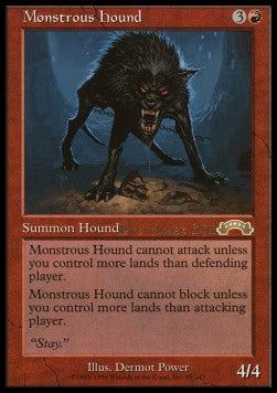 Monstrous Hound - Prerelease Promos (Rare) [GDC-3]