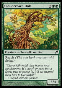 Cloudcrown Oak - Lorwyn (Common) [LRW-201]
