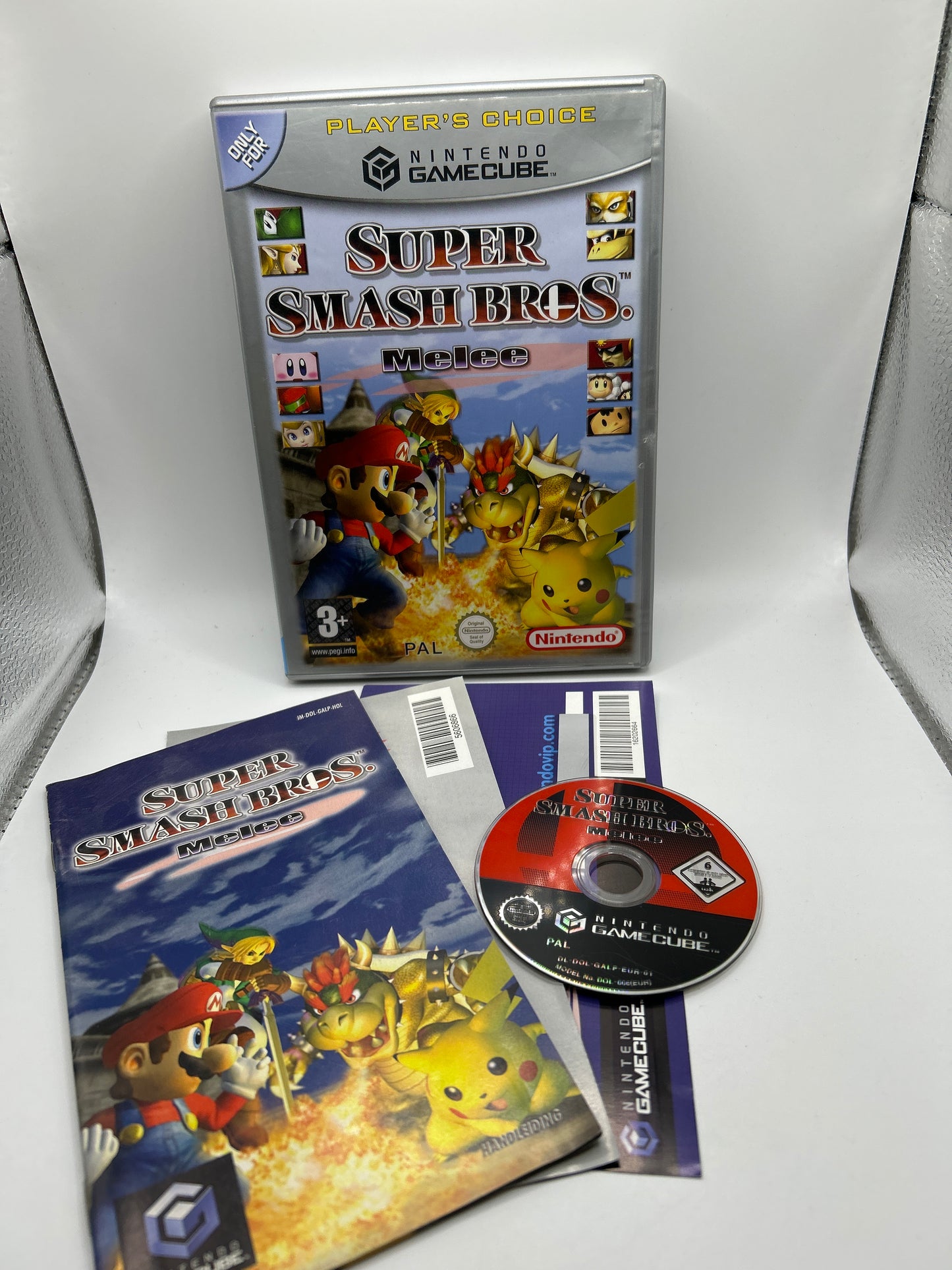 Super Smash Bros. Melee (Slecht Veel krassen) - Gamecube