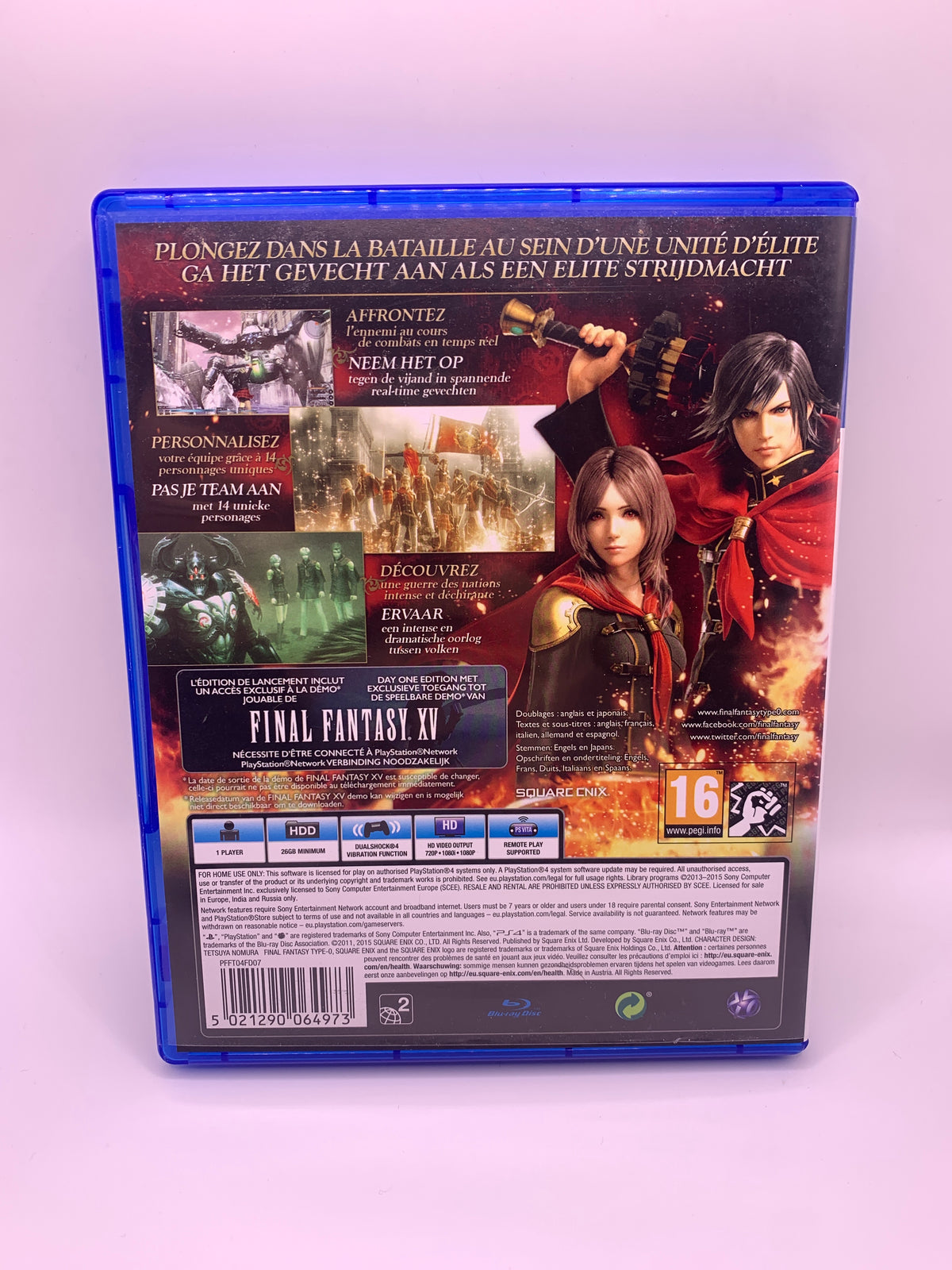 Final Fantasy Type-0 HD - PlayStation 4