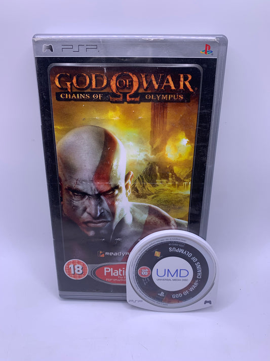 God of War: Chains of Olympus (Platinum, slechte cover, geen handleiding) – PSP