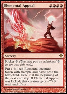 Elemental Appeal - Zendikar (Rare) [ZEN-123]