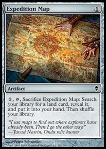 Expedition Map - Zendikar (Common) [ZEN-201]