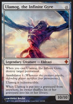 Ulamog, the Infinite Gyre - Rise of the Eldrazi (Mythic) [ROE-12]