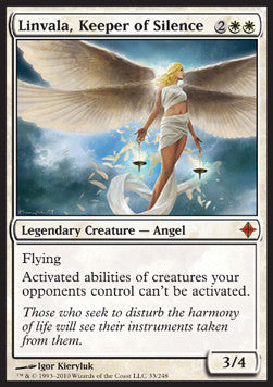 Linvala, Keeper of Silence - Rise of the Eldrazi (Mythic) [ROE-33]