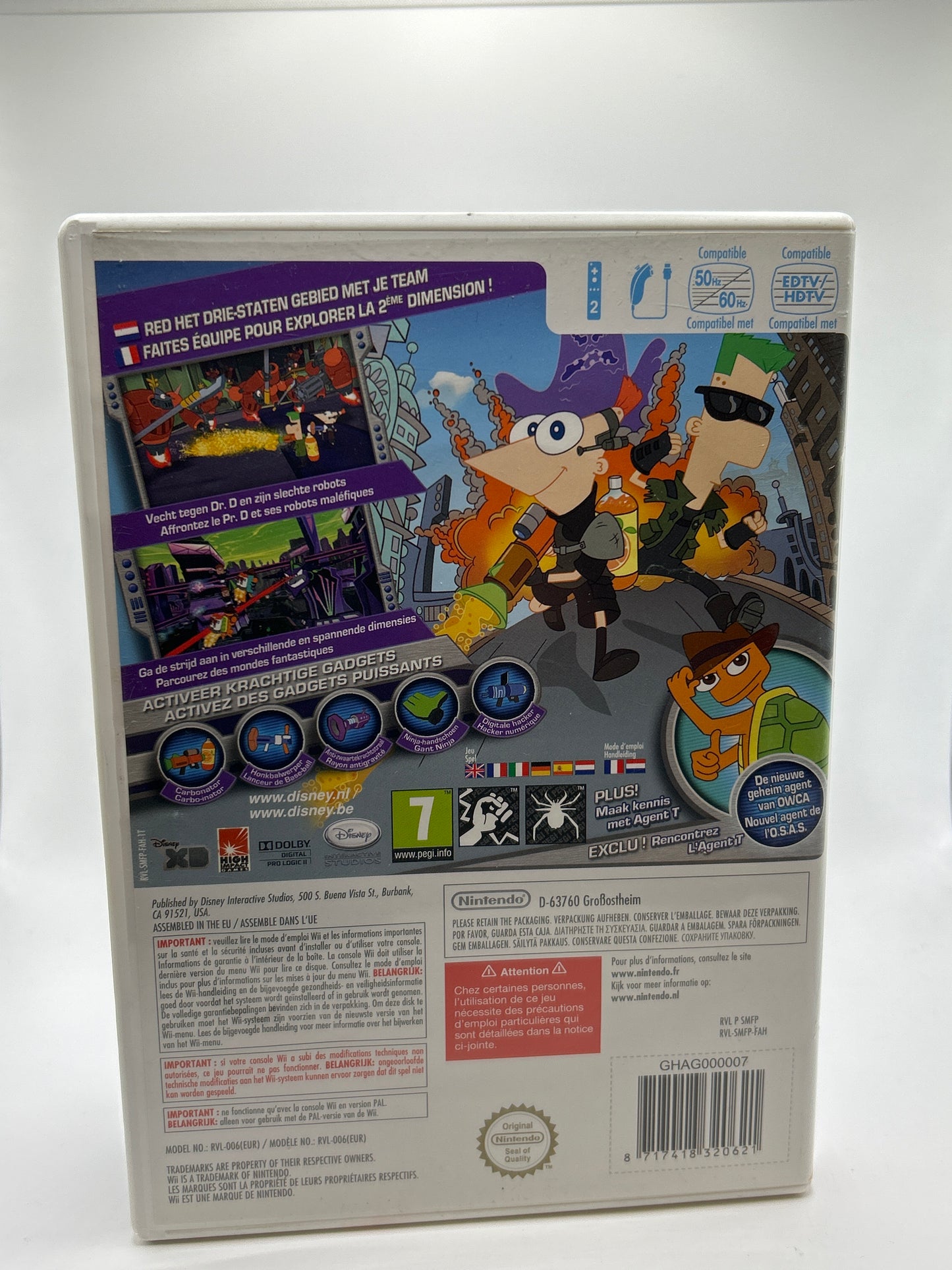 Phineas and Ferb: Across the Second Dimension - Wii