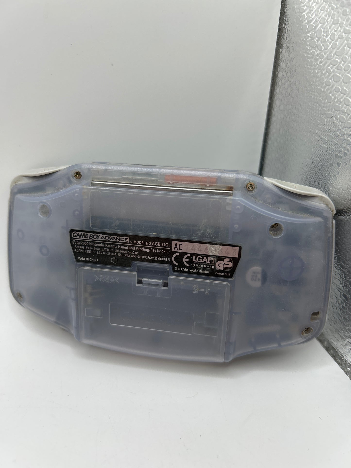 Gameboy Advance Transparant - GBA Console