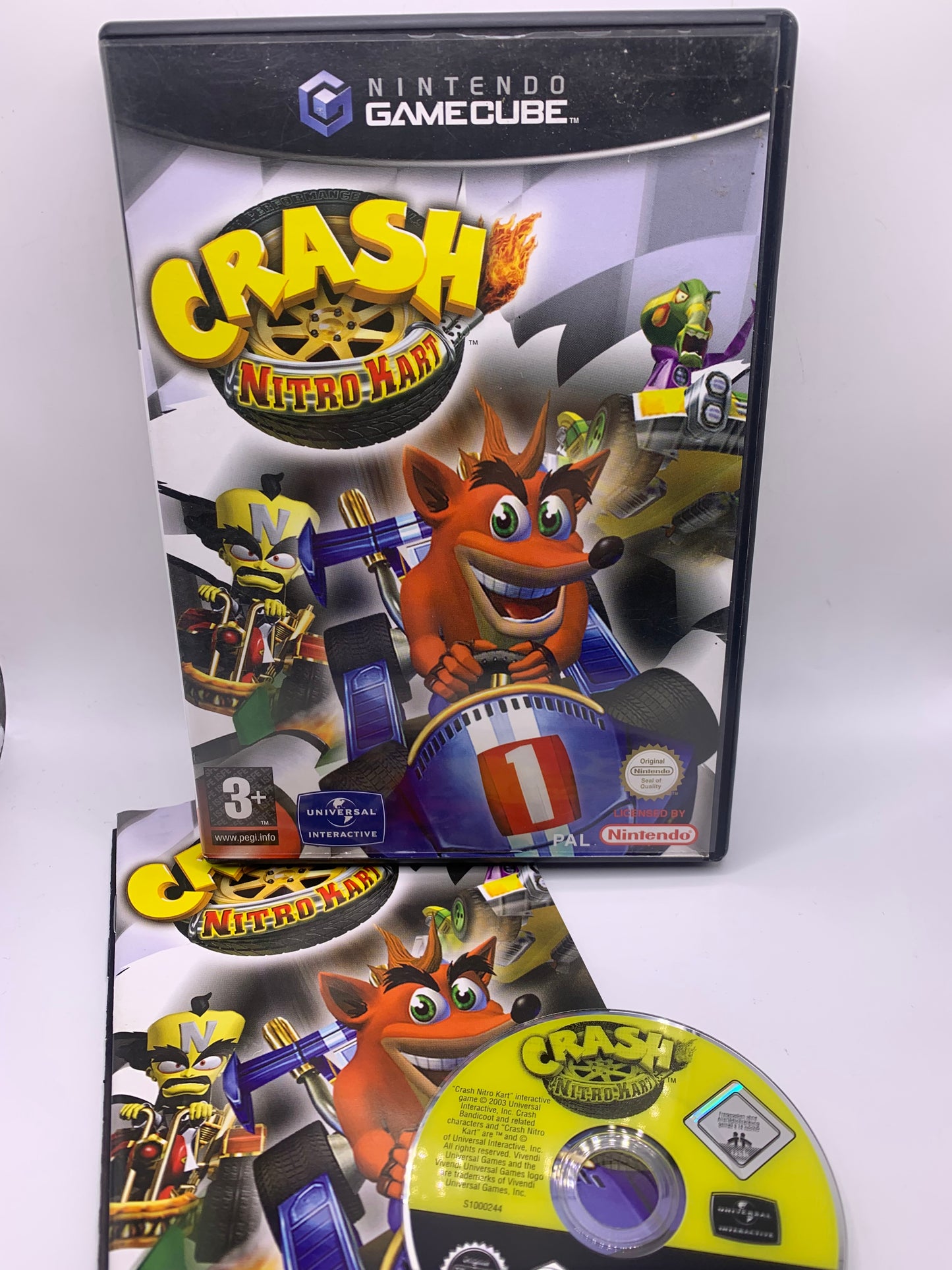 Crash Nitro Kart (Disc licht bekrast) - Gamecube