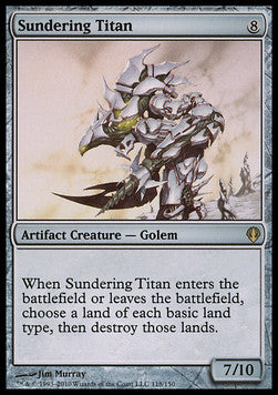 Sundering Titan - Archenemy (Rare)